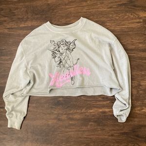 Forever 21 sweater crop top
